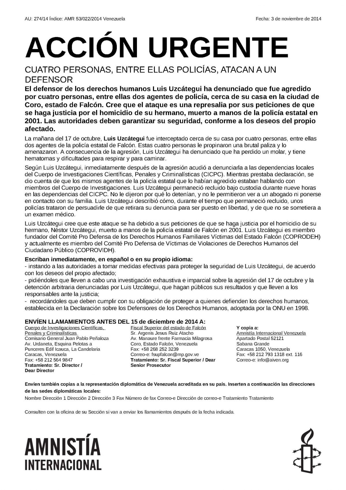 Accion Urgente